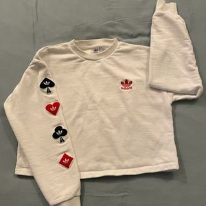 Adidas V-Day Sweatshirt size XS NWOT